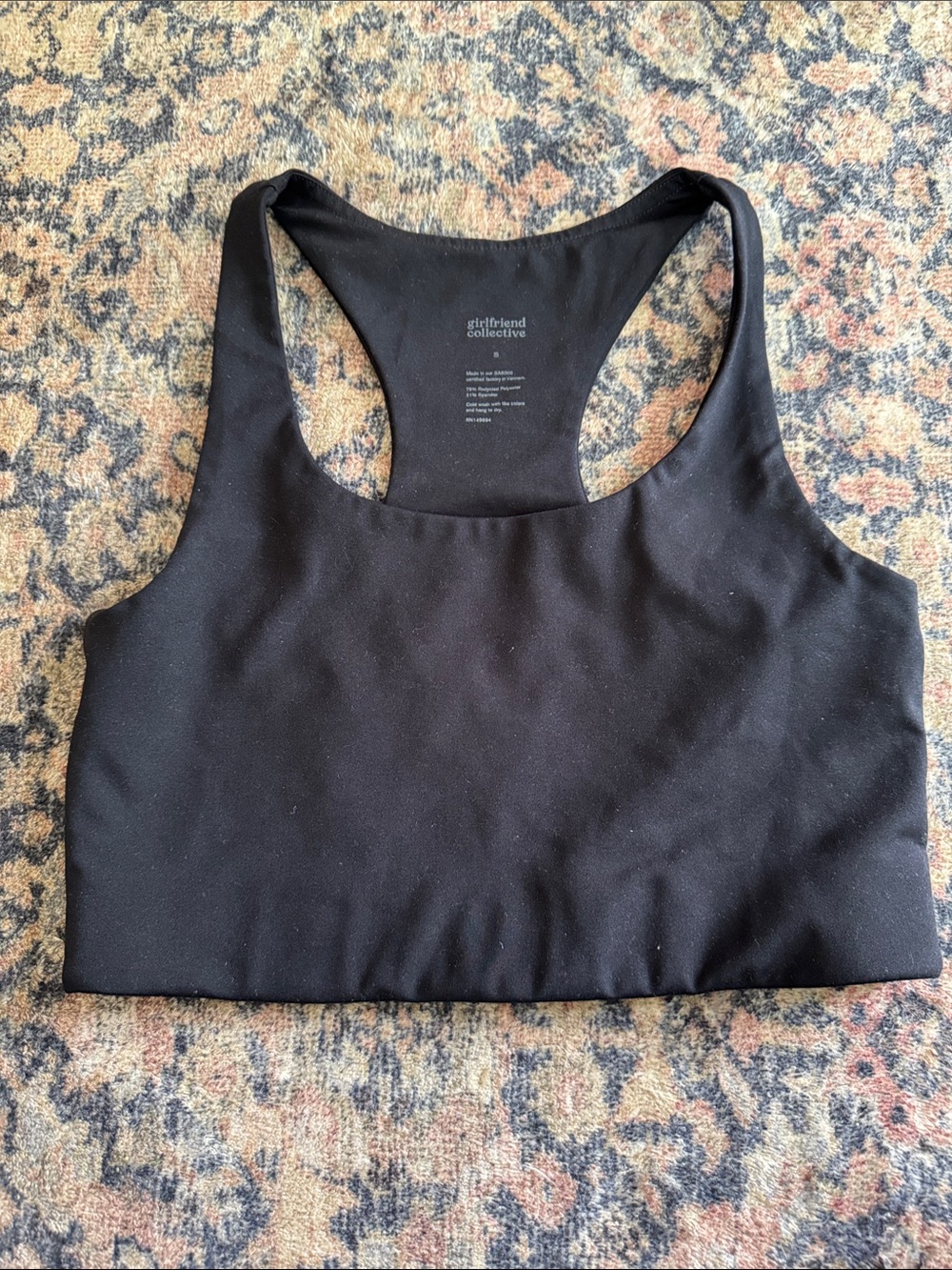 girlfriend collective paloma racerback bra